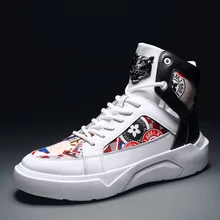 Мужская зимняя обувь; прогулочная обувь; мужские зимние высокие кроссовки; Мужская Вулканизированная обувь; кроссовки на платформе; зимняя женская обувь