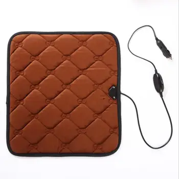 

Universal 12V 20W Electric Car Seat Heated Cover Cushion Heater Pad Winter Waterproof Car Electric Heating Pad Car Accessories