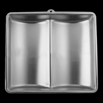 

New Mould Fondant Cakes Patisserie Open Book in Pate Kitchen Decoration Design silver