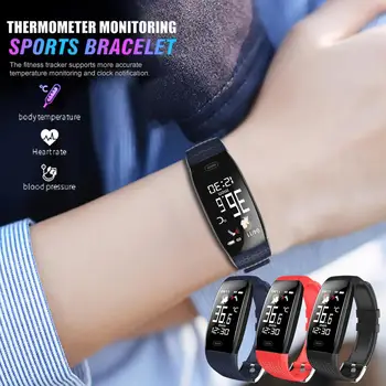 

In Stock T5 Smart Bracelet Waterproof Multifunctional Health Monitoring Smart Wristband Sports Pedometer Smartwatch