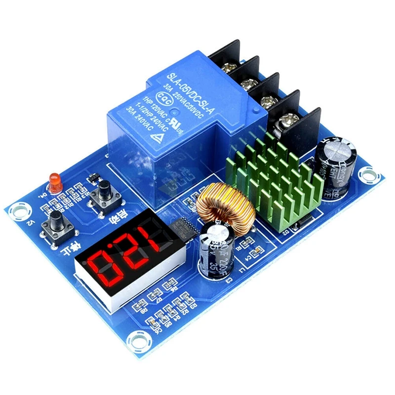 XH-M604 60 в свинцово-кислотный контроллер зарядки аккумулятора переключатель защиты 12 В 24 в 48 в