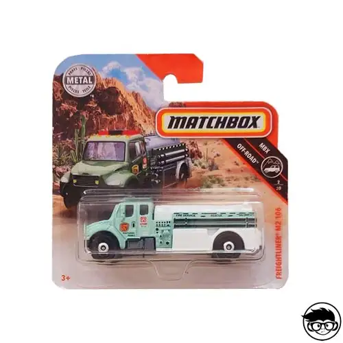 Спичечная коробка Freightliner M2 106 MBX внедорожник 2/20 2018 короткая карта|Настольный