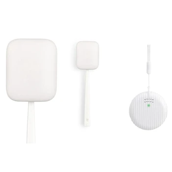 

1Pcs Toothbrush Holder Case, Portable Led Toothbrush Sanitizer & 1Pcs Mini Portable Air Purifier,Ozone Generator Cleaner