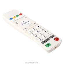 Branco controle remoto controlador de substituição para lool loolbox iptv caixa excelente abelha iptv e modelo 5 ou 6 árabe caixa d16 20 dropship