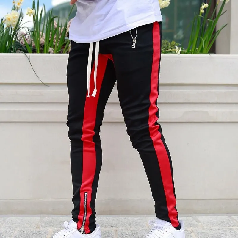 2020 Fashion Streetwear Sweatpants Joggers Causal Sportswear Zippper Pants Casual Men s Hip Hop Sweatpants Trousers 4