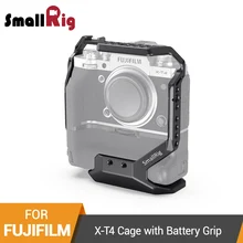 SmallRig Camera Cage for FUJIFILM X-T4 with VG-XT4 Vertical Battery Grip Quick Release Dslr Cage With Shoe Mount/Nato Rail -2810