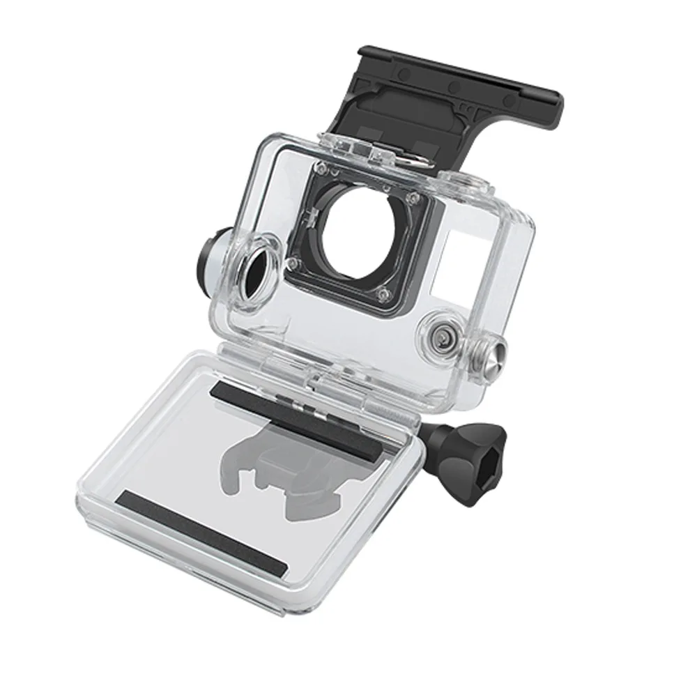 Gopro hero 3,4 go pro,30m防水ケース,オートバイ充電ケーブル,保護