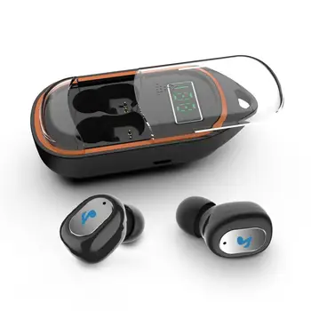 

X21S Portable LED Display Wireless Bluetooth5.0 Earpiece TWS In-ear Waterproof Sports Earbuds Earphone