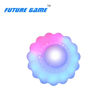 

82#arcade push button 12v LED flower shape arcade buttons multicolored for arcade game machine