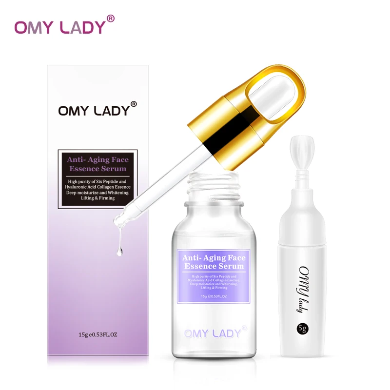 2 шт. эссенция для лица OMY LADY сыворотка facail + крем век против морщин омолаживающий