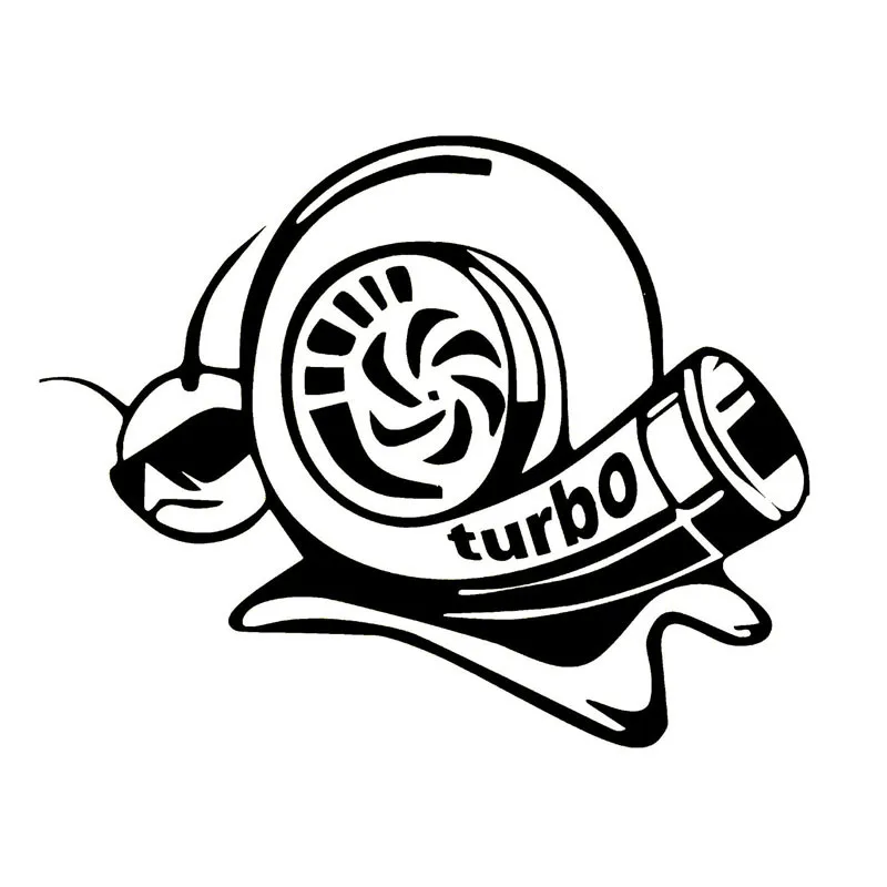 

Car Stickers Decor Motorcycle Decals Turbo Super Snail Decorative Accessories Creative Sunscreen Waterproof PVC,18cm*14cm
