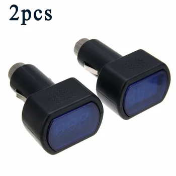 

Digital LED Volt Meter Auto Car Cigarette Lighter Voltage Gauge Battery Tester