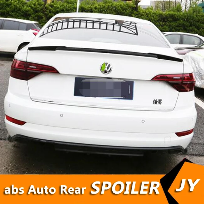 For Jetta Spoiler 20192020 Dfk Abs Material Car Rear Wing Color Jetta