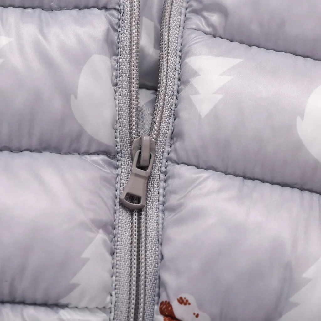 Куртки для маленьких мальчиков на молнии с толстыми ушками; зимнее пальто с капюшоном; верхняя одежда; модная одежда; детская куртка; пальто для девочек; детская одежда