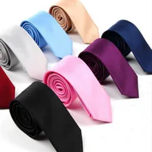 Модные галстуки, мужские деловые, официальные, свадебные галстуки, тонкие, одноцветные, вечерние, подарочные аксессуары для галстуков, повседневная одежда