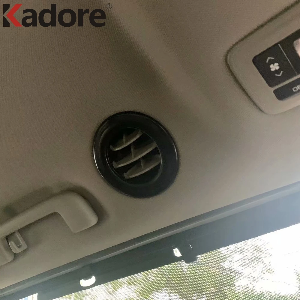 Аксессуары из углеродного волокна для Toyota Sienna 2019 2020 Верхняя Крышка
