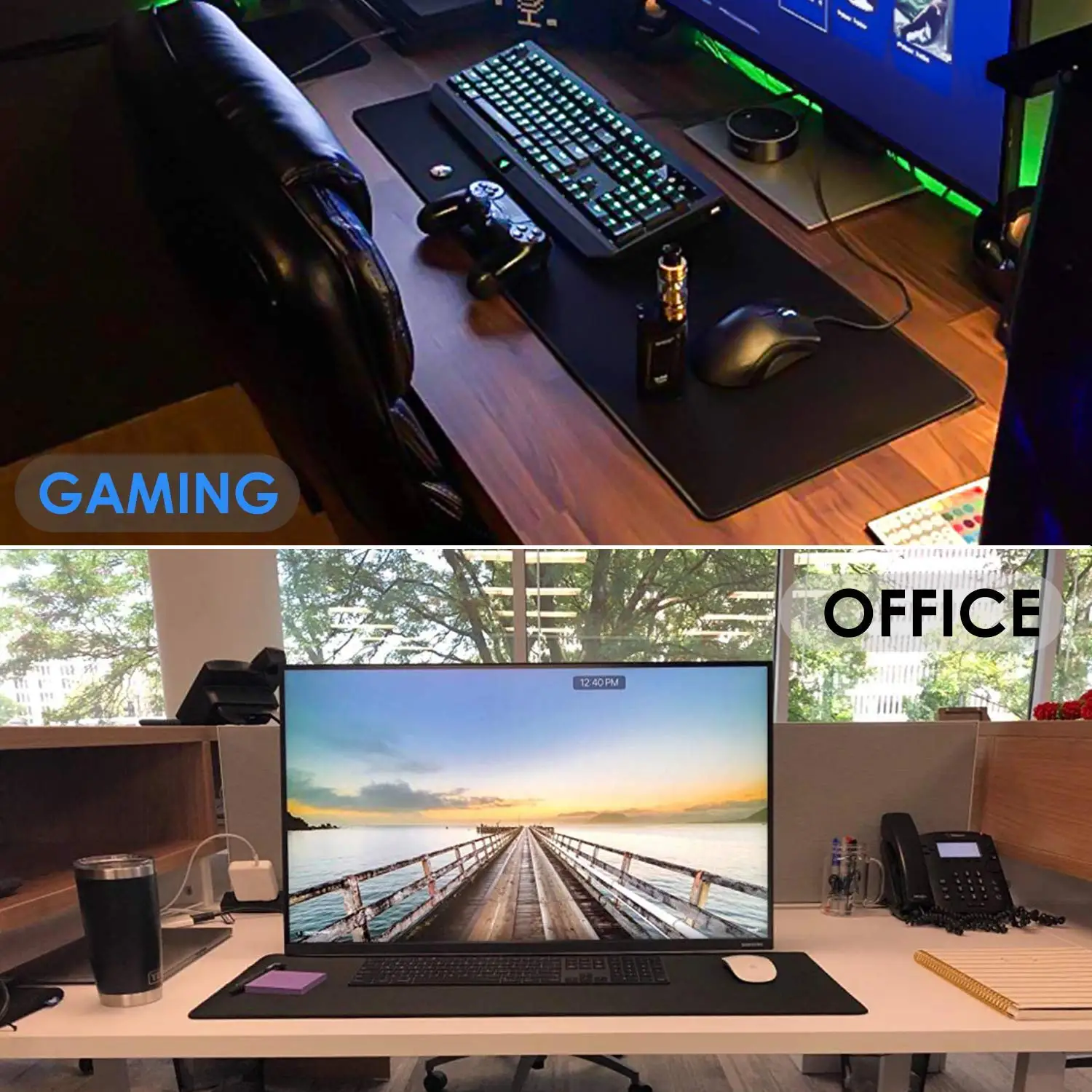 Big Mouse Pad Gaming Mouse Pad Gamer Large Mat Computer Mousepad XXL Carpet Rubber Surface Mause Keyboard Desk Mat mouse pad gaming mousepad computer desk mat