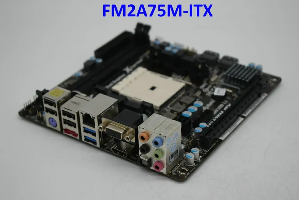 

For ASRock FM2A75M-iTX FM2 A75 mini ITX Original Used motherboard