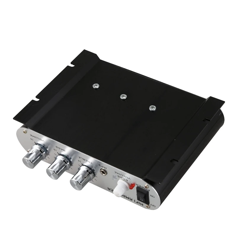 LVPIN 12V 200W мини Hi-Fi стерео усилитель MP3 автомобиль радио Каналы 2 дома супер бас-гитара