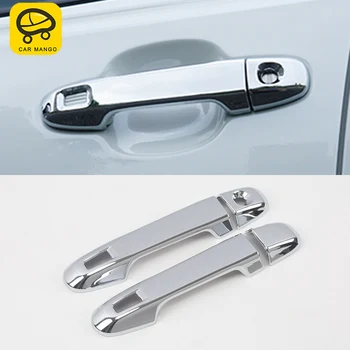 

CARMANGO for Toyota C-HR 2018-2020 Car Styling Door Handle Bowl Wrist Chrome Cover Trim Frame Sticker Exterior Accessories