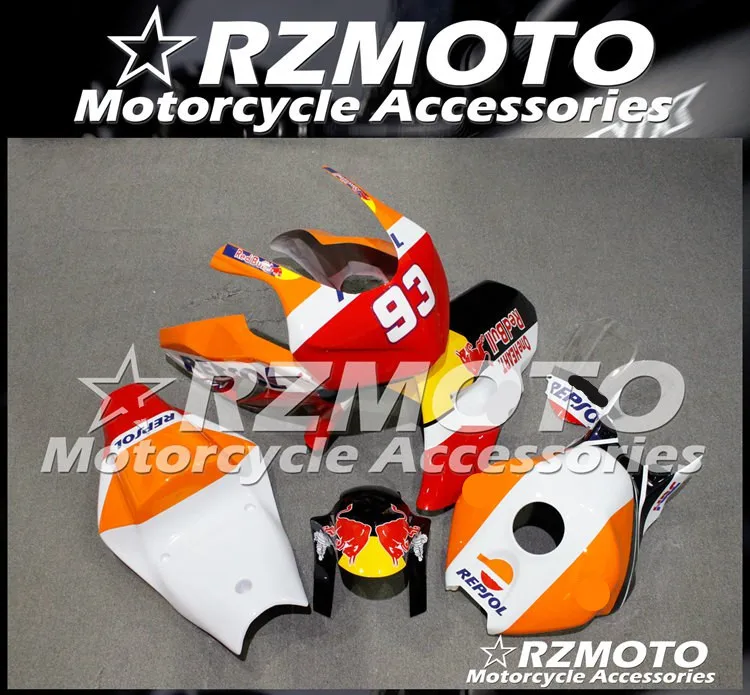 Abs мотоцикл обтекатель подходит для трек версии HONDA CBR1000RR 2006 2007 кузов стекло волокно Магазин № 2318 - Цвет: All sorts of color