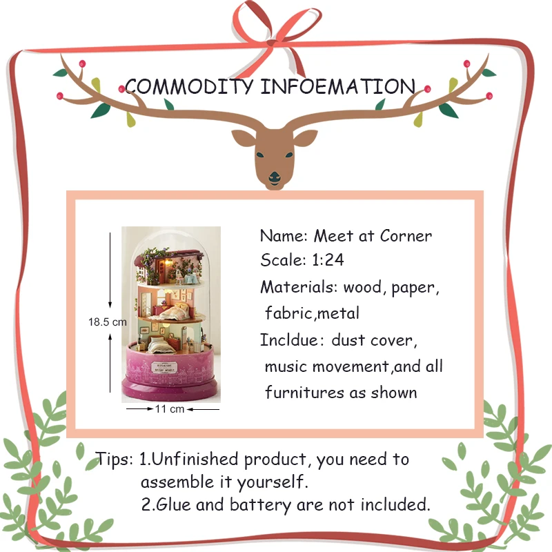 CUTEBEE-Doll-House-Miniature-DIY-Dollhouse-With-Furnitures-Wooden-House-Toys-For-Children-Birthday-Gift-Street