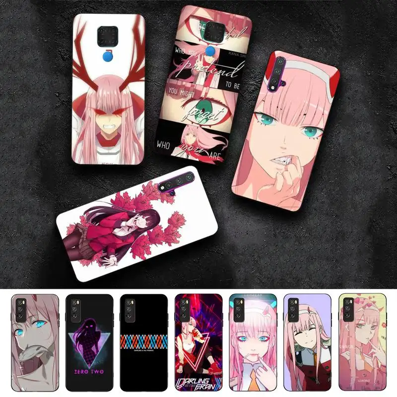Чехол TOPLBPCS Zero Two Darling in the FranXX Anime для huawei nova 2 i plus 3i E 4 5i pro 6 SE 5g 7pro se|Бамперы| |