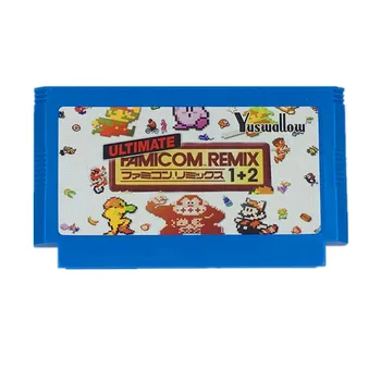 

The Ultimate Remix 154 in 1 FC60Pins game Earthbound FinalFantasy123 Megaman123456 Turtles Kirby'sAdventure