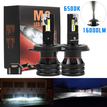 

2PCS CSP Chips H7 Led H4 Car Headlight 80W 16000LM 12V H1 H3 H8 H9 H11 9005 HB3 9006 HB4 6500K Auto Mini Fog Light Headlamp Bulb