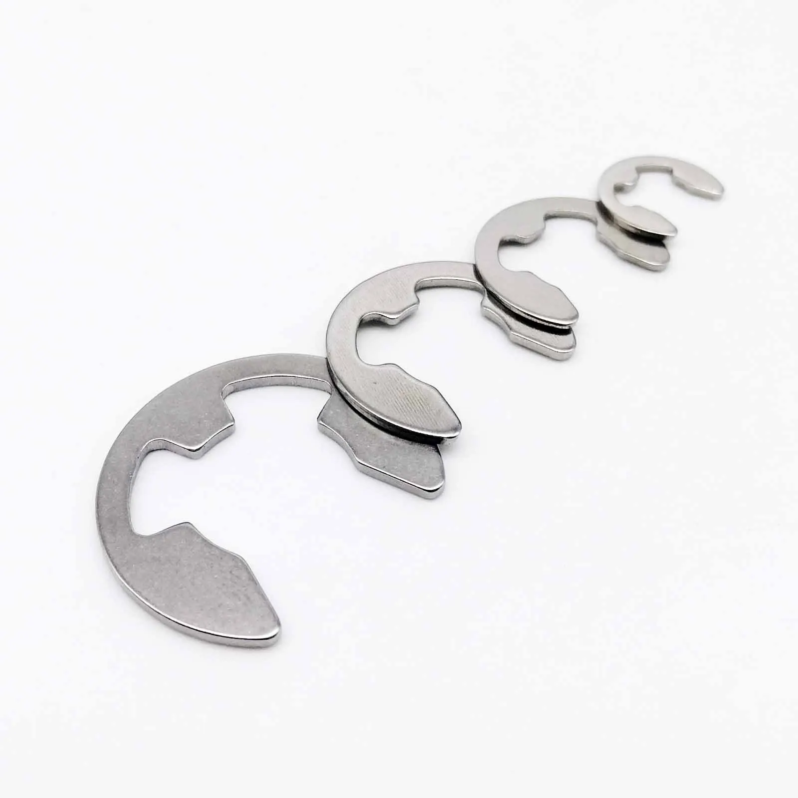 Retaining Ring Washer 10/50/100 M1.2 M1.5 M2 M3 M3.5 M4 M5 M6 M7 M8 to M16 304 Stainless Steel for Shaft Fastener