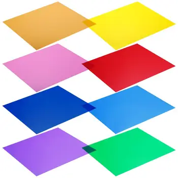 

Neewer 12 x 12inch/30 x 30CM Color Correction Lighting Gel Filter Set (8)