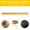 19.3cmx5m Glimmer Heat Activated Foil Roll Hot Stamping Foil Transfer Paper ► Photo 3/6