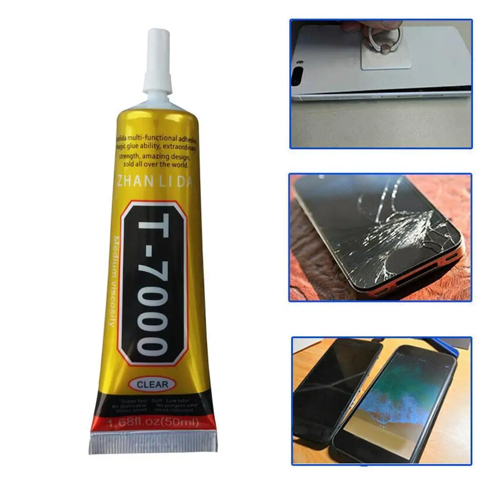 

15 50 ml Adhesive Glue T7000 Mobile Phone Repair Adhesive Frame Liquid DIY Sealant Glue Frame Repair Screen Clear Glue Supe K4Q3