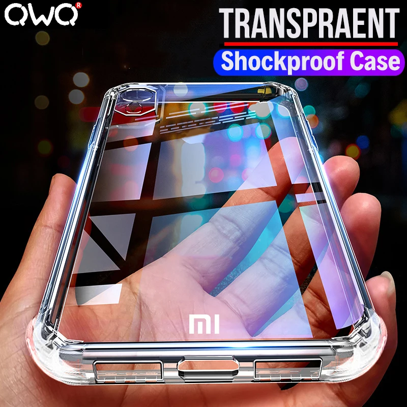 

Shockproof Silicone Phone Cases For Xiaomi Redmi Note 10 Pro 9T 8 9 A3 Lite 8 9 se CC9 CC9E K20 K30 Note 7 8 Pro Cover Bag