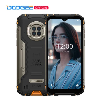 Перейти на Алиэкспресс и купить DOOGEE S96 Pro прочный телефон 48MP круглый Quad Камера прочный телефон 20MP инфракрасный Ночное видение Helio G90 Octa Core 8 + 128 Гб NFC 6,22