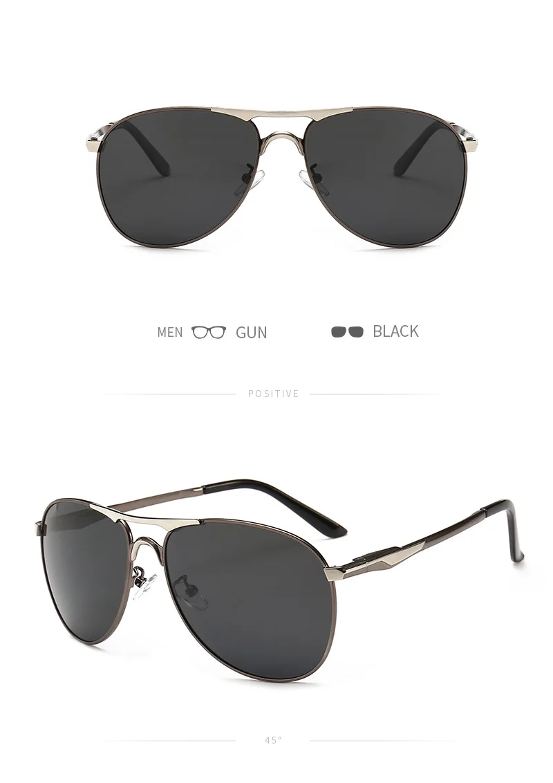 Мужские поляризованные солнцезащитные очки из сплава wo мужские брендовые оригинальные роскошные очки зеркальные модные очки с покрытием UV400 очки