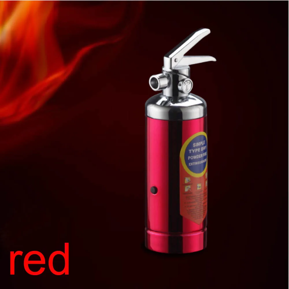 50 шт Огнетушитель Форма Лазерная зажигалка - Цвет: red