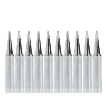 

10Pcs 900M-T-B Lead-free Solder Iron Tips for Hakko Soldering Rework Station