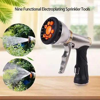 

Garden Water Gun Hose Nozzle Mutifunctional Household Car Washing Yard Water Sprayer Garden Water Hose Nozzle