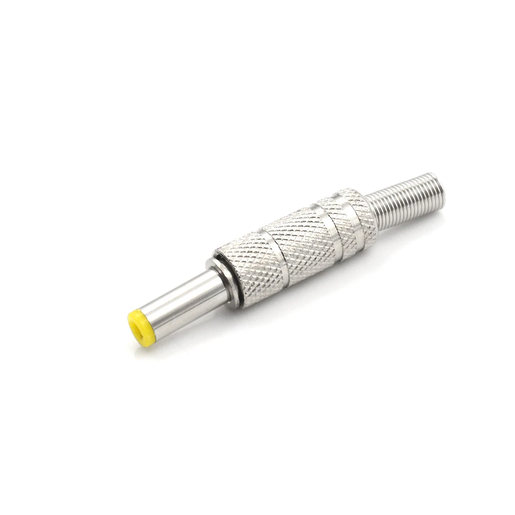 

Hot Sale 1pc Metal 5.5x2.1mm/5.5mm * 2.5mm DC Power Male Plug Jack Adapter Connector