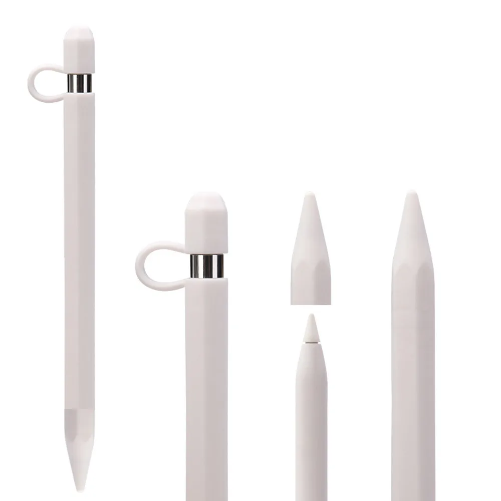 Мягкий силиконовый чехол для Apple Pencil IPencil держатель планшета сенсорного стилуса