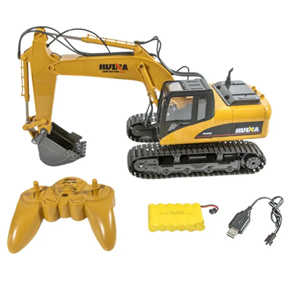 RCtown HuiNa игрушки 1550 15 каналов 2 4G 1/14 Радиоуправляемая машина вращение на 680 градусов