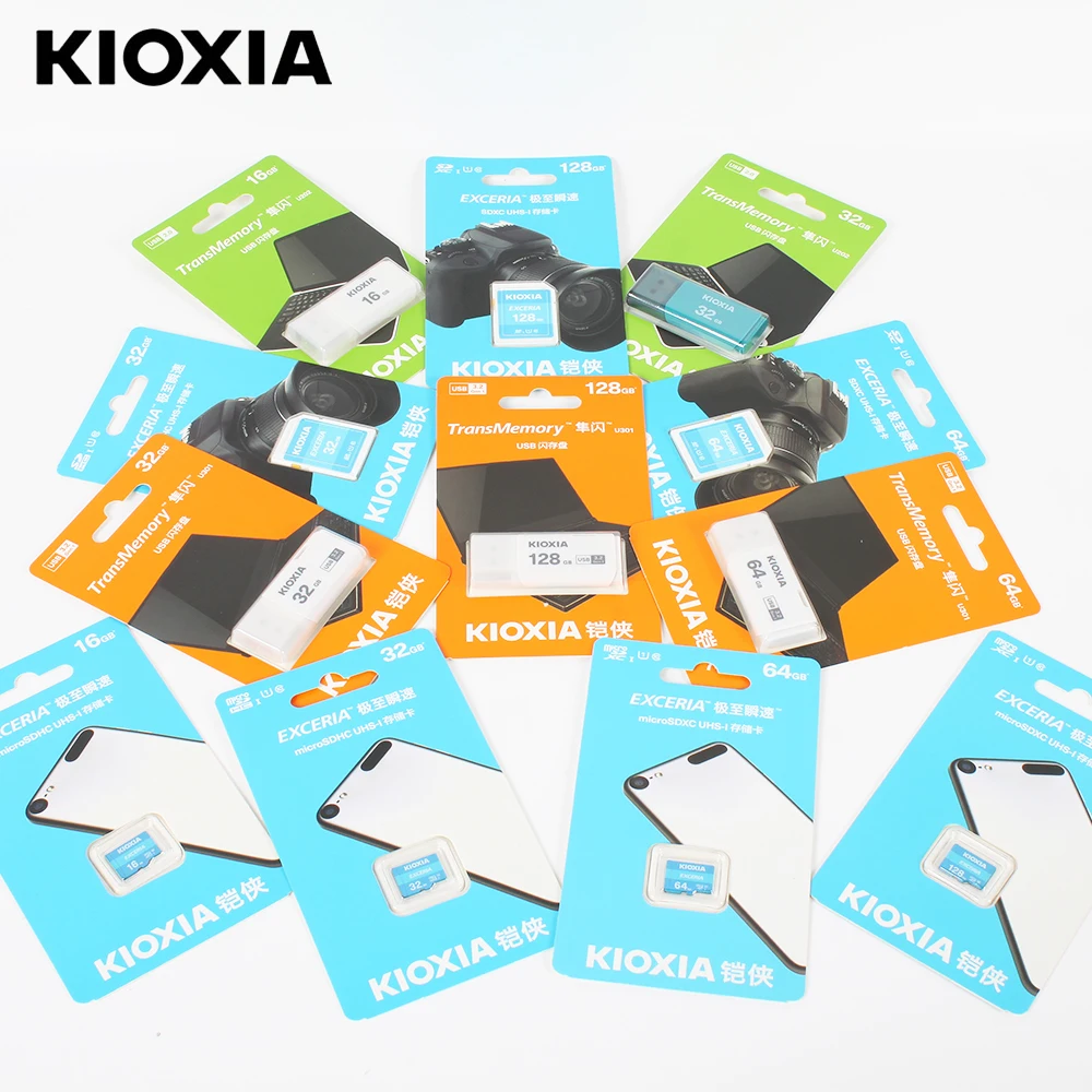 Kioxia 256gb/128g/64g microsd ī ÷ u1 r100 c10 hd ȭ ޸ ī 100 tf ī