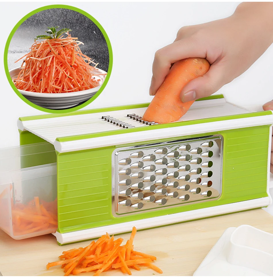 Терки измельчители и Слайсеры фрукты резка овощей, картофеля устройство для моркови плоская грубая мелкая лента кухонные инструменты