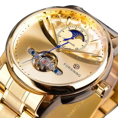 

Men's leisure tourbillon multi-functional automatic mechanical watches