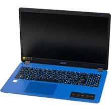 Ноутбук ACER Aspire A315-54K-39VX 15.6" i3 7020U 2.3ГГц 4Гб 1000Гб 128Гб SSD Intel HD Graphics 620 Windows 10 NX.HFYER.010 синий