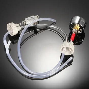 

New Aquarium DIY CO2 Generator System Kit with Pressure Air Flow Adjustment Water Plant Fish Tank Aquarium Co2 Valve