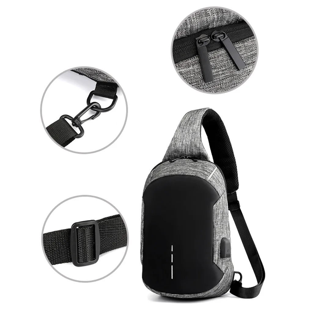 Mochilas escolares para adolescentes для мужчин многофункциональный водонепроницаемый нагрудный рюкзак usb зарядка интерфейс Спорт на открытом воздухе#35# G2