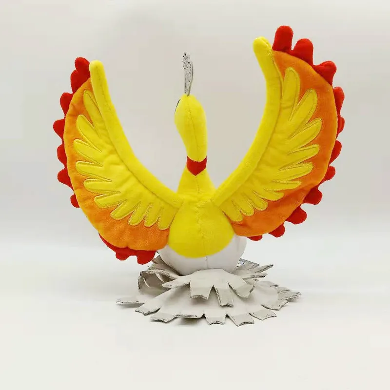 Takara Tomy аниме игрушка Покемон Хо-о плюш в виде животного мягкая набивная фигурка кукла отличный день рождения Рождественские подарки для детей