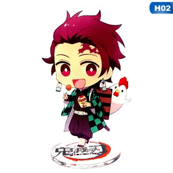 

Anime Demon Slayer Acrylic Display Stand Figure Model Plate Holder Japanese Cartoon Figure Acrylic Collection Jewelry Gift